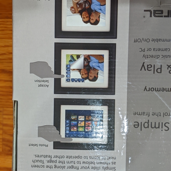 7" LCD Digital photo frame - Picture 4 of 4